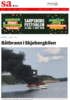 Ble reddet fra brennende båt i Skjebergkilen