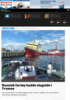 Russisk fartøy hadde slagside i Tromsø