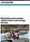 Båtulykken på Asmaløy: -Kjørte tube i svært trangt farvann