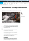 Norsk, svensk og dansk redningstjeneste søker etter nordmann i båt