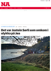 Det var Jostein Sørli som omkom i ulykka på Jøa