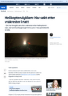 Helikopterulykken utenfor Bergen: Equinor i dyp sorg